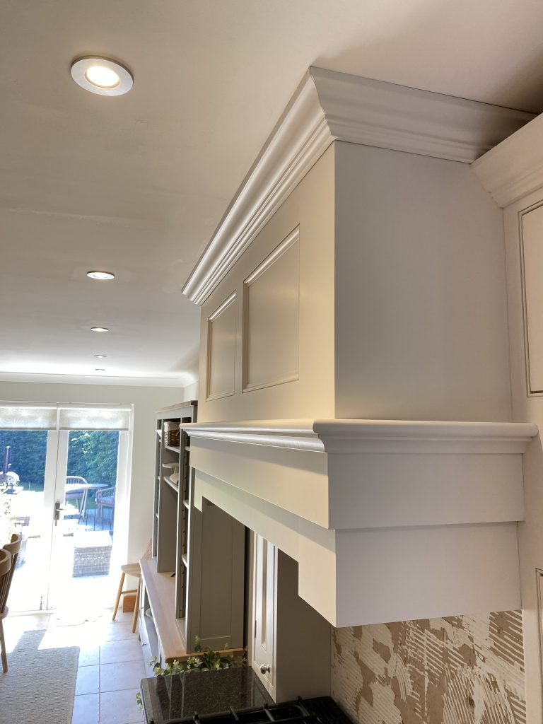 hand painted cooker hood