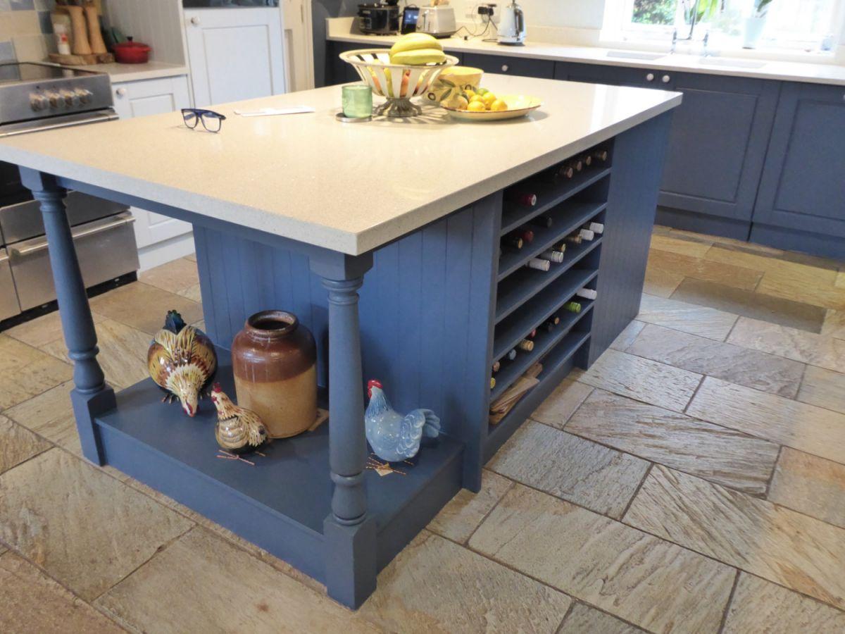 Painted Kitchen, Lidgate, Newmarket, Suffolk