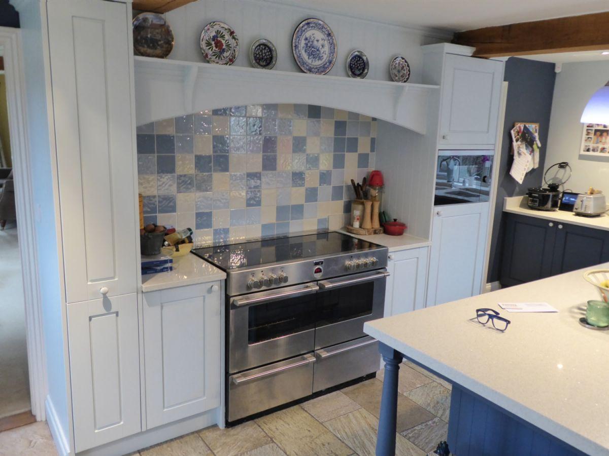 Painted Kitchen, Lidgate, Newmarket, Suffolk