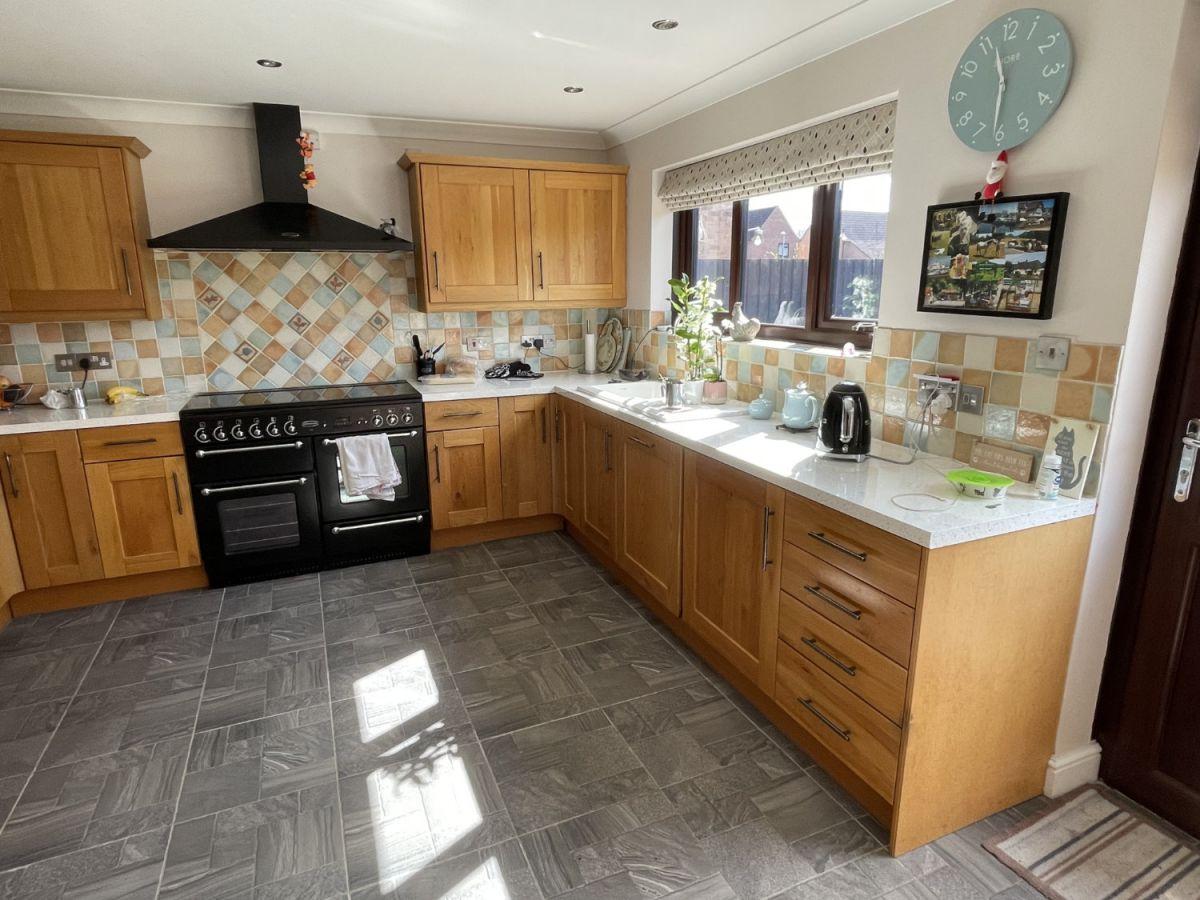 Painted Kitchen in Mildenhall Suffolk