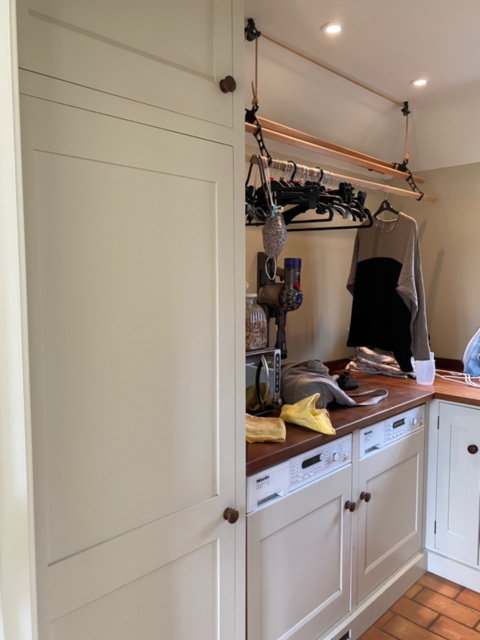Painted Kitchen in Long Melford Suffolk
