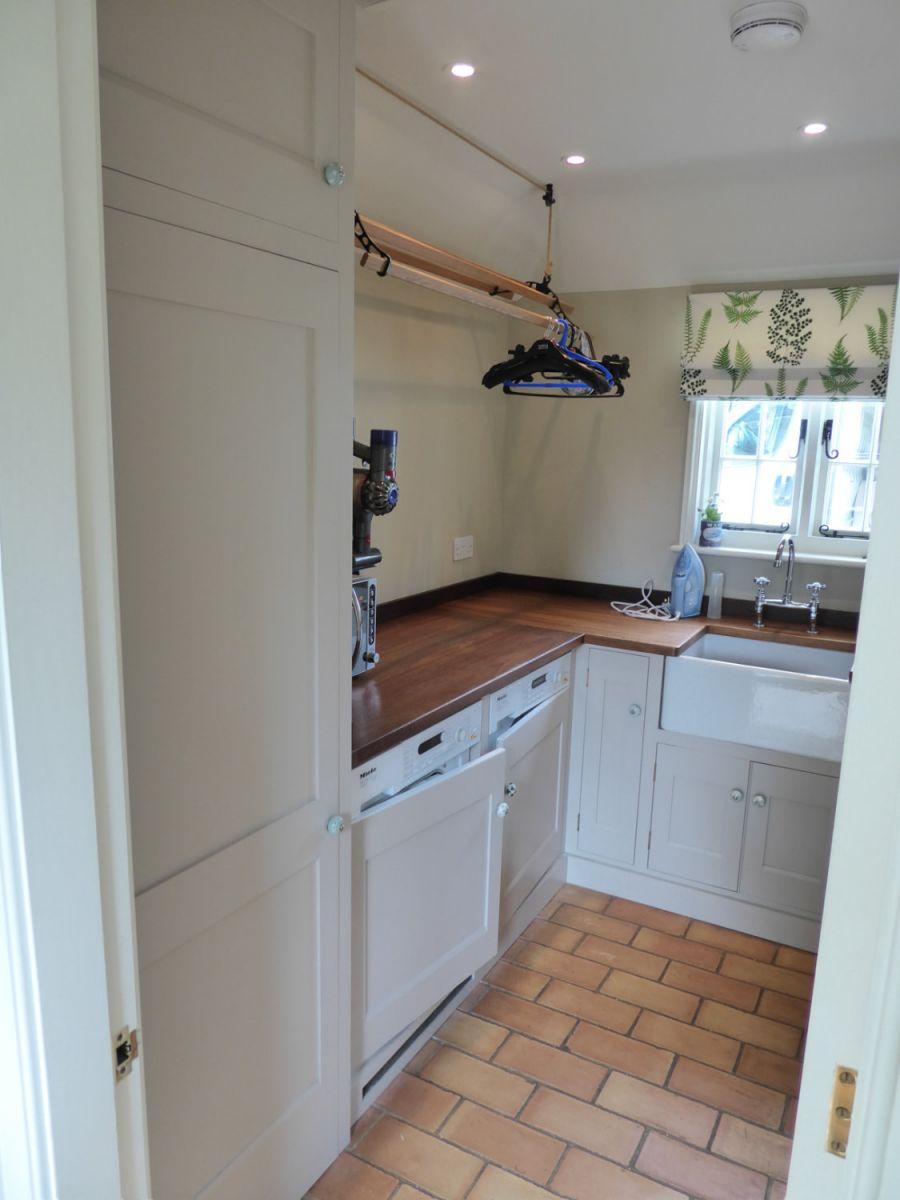Painted Kitchen in Long Melford Suffolk