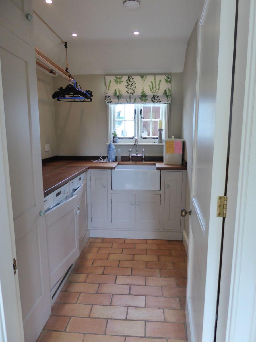 Painted Kitchen in Long Melford Suffolk