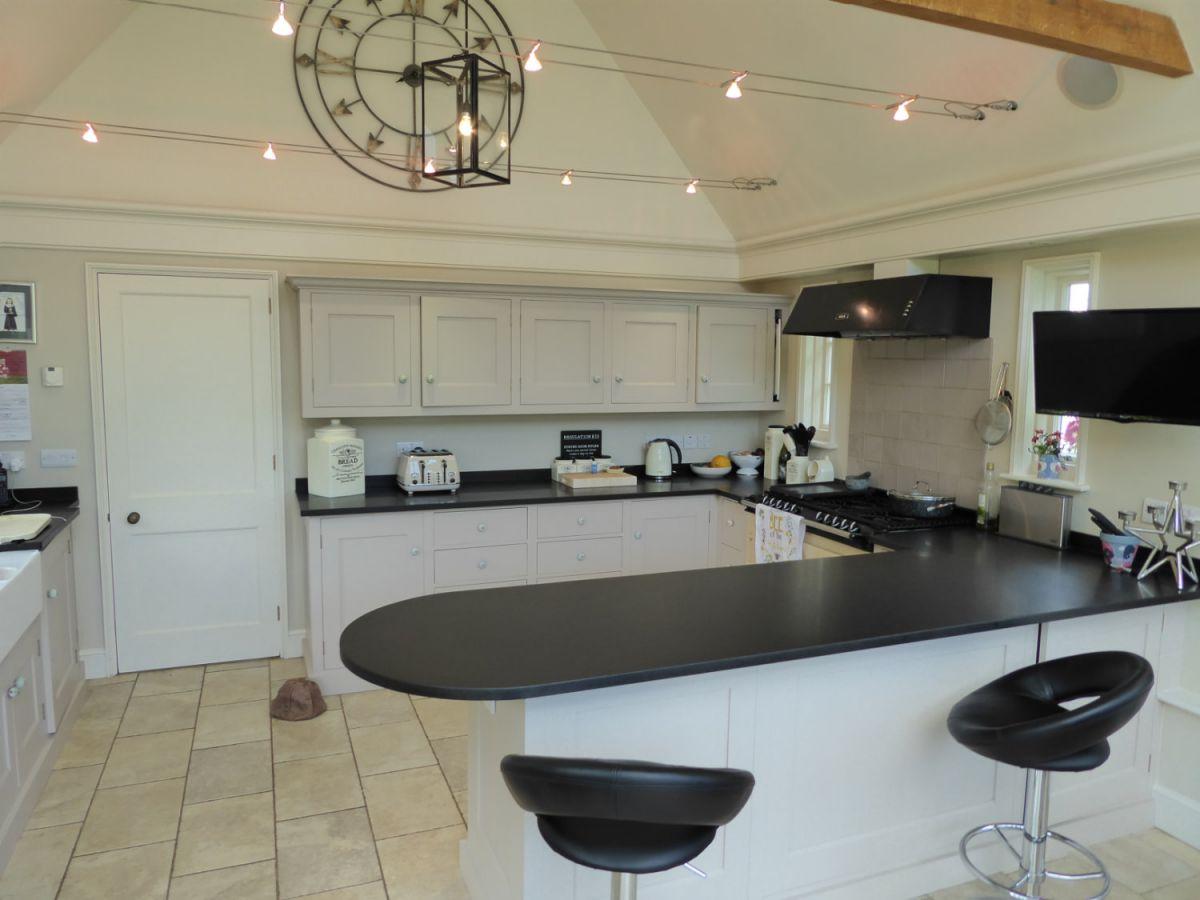 Painted Kitchen in Long Melford Suffolk