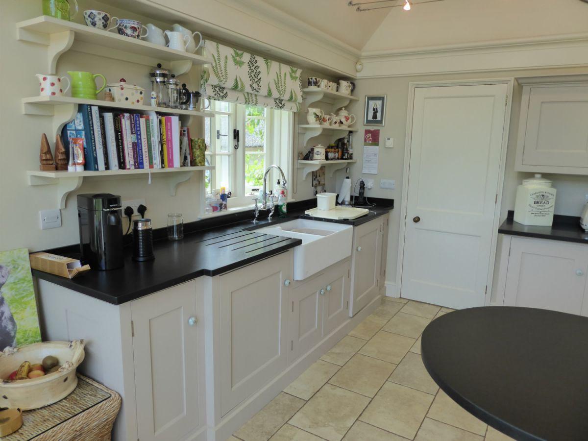 Painted Kitchen in Long Melford Suffolk
