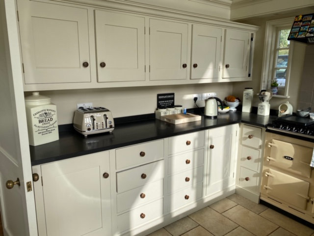 Painted Kitchen in Long Melford Suffolk