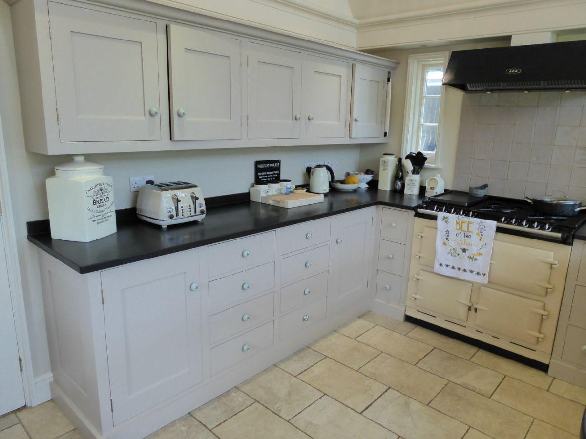 Painted Kitchen in Long Melford Suffolk