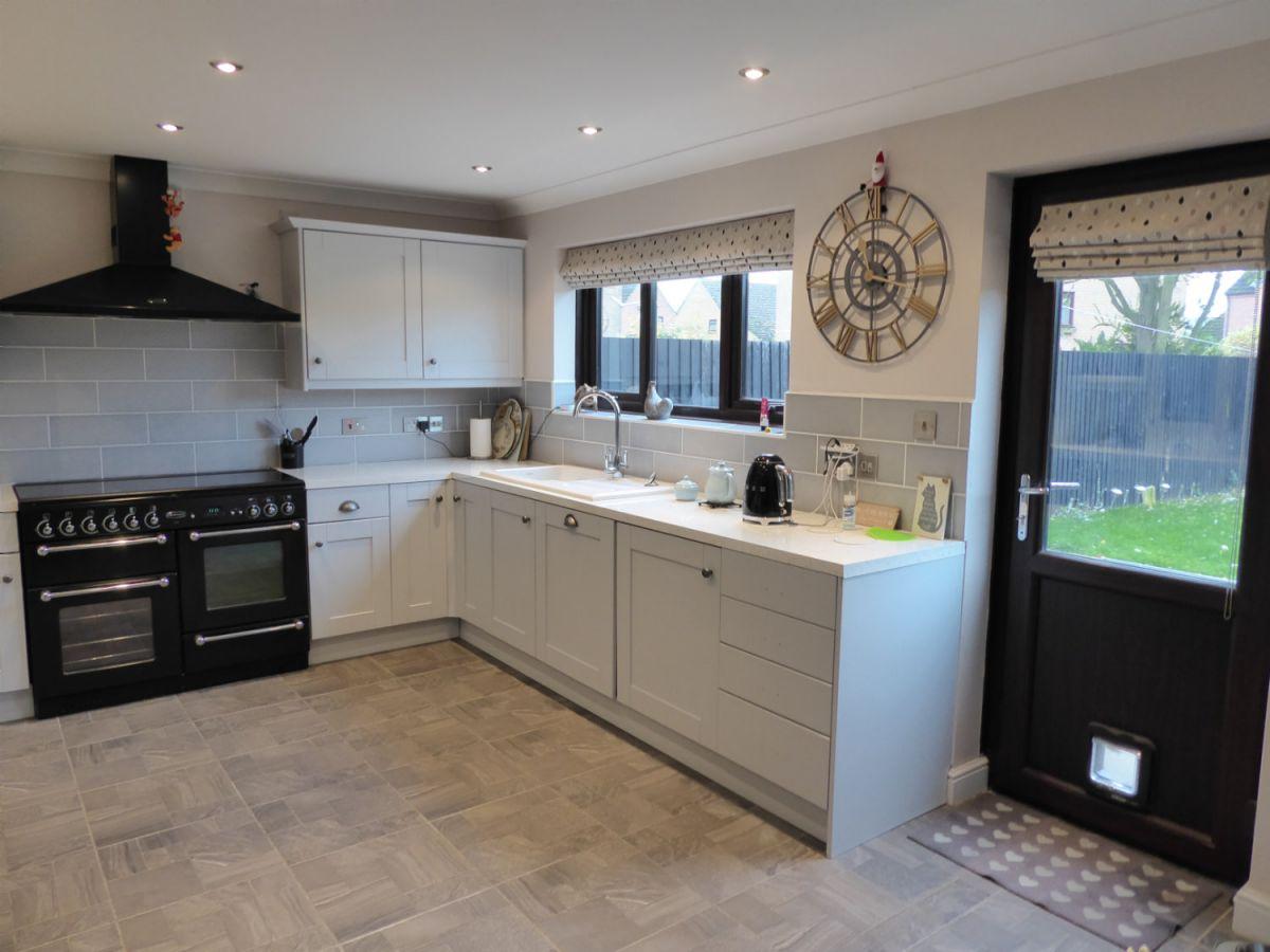 Painted Kitchen in Mildenhall Suffolk