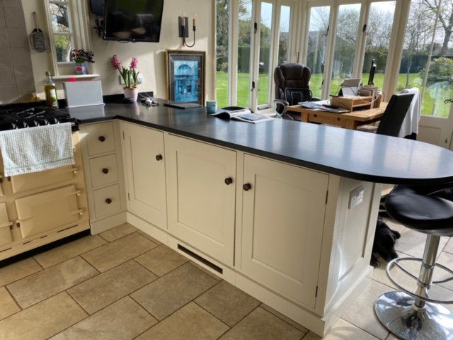 Painted Kitchen in Long Melford Suffolk