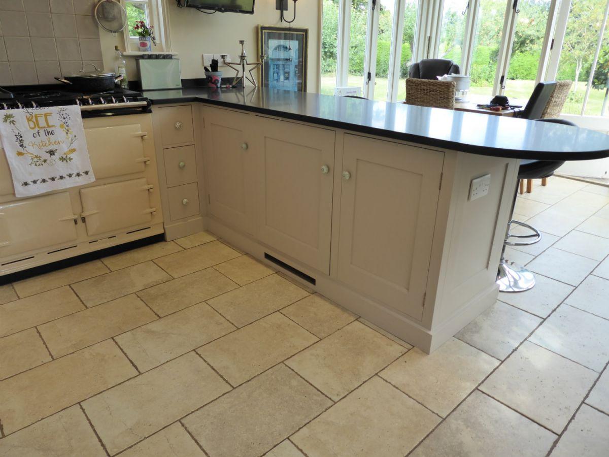 Painted Kitchen in Long Melford Suffolk