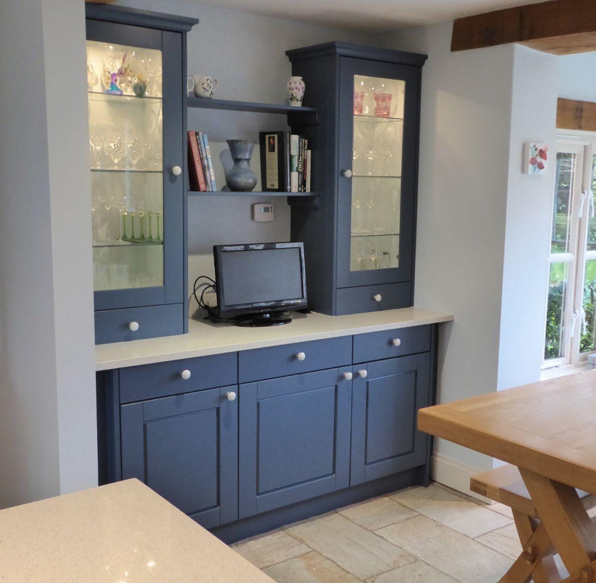 Painted Kitchen, Lidgate, Newmarket, Suffolk