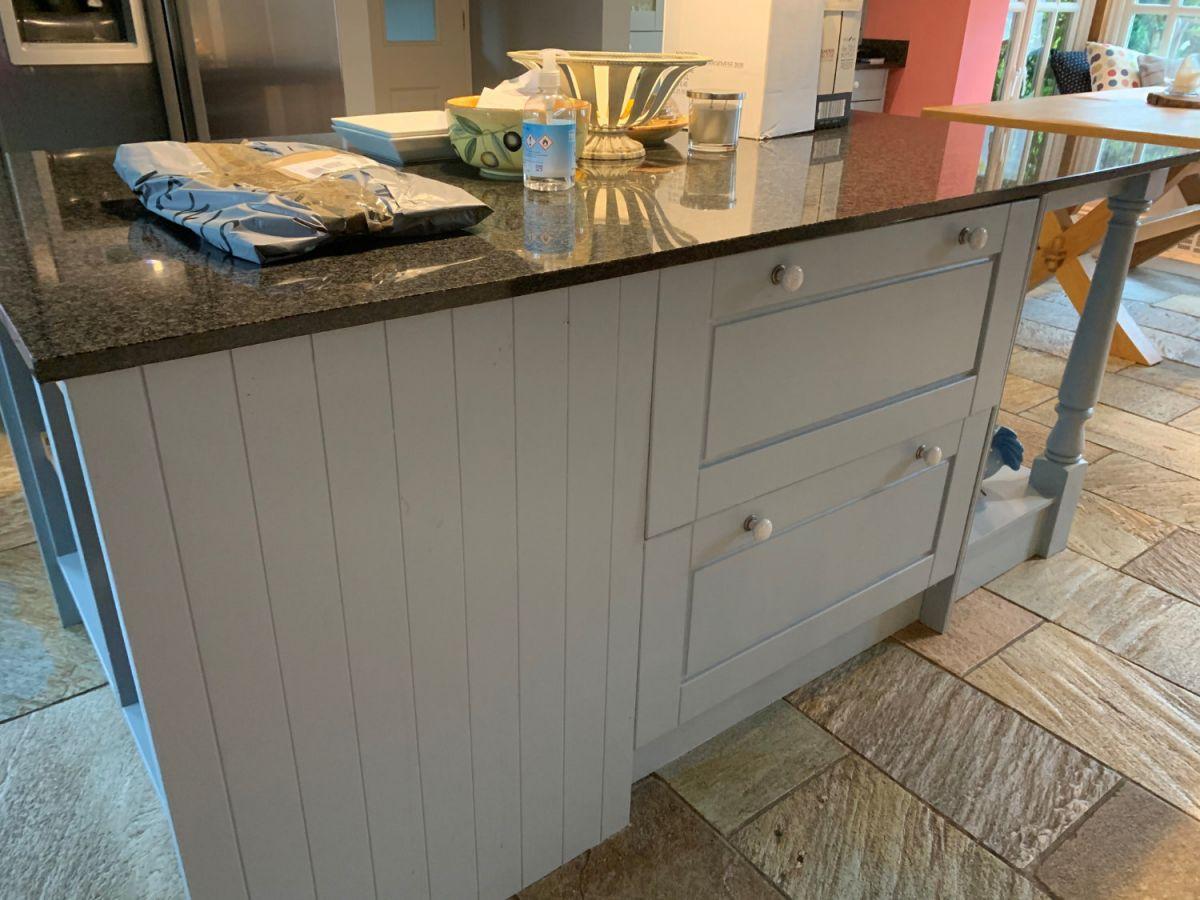 Painted Kitchen, Lidgate, Newmarket, Suffolk