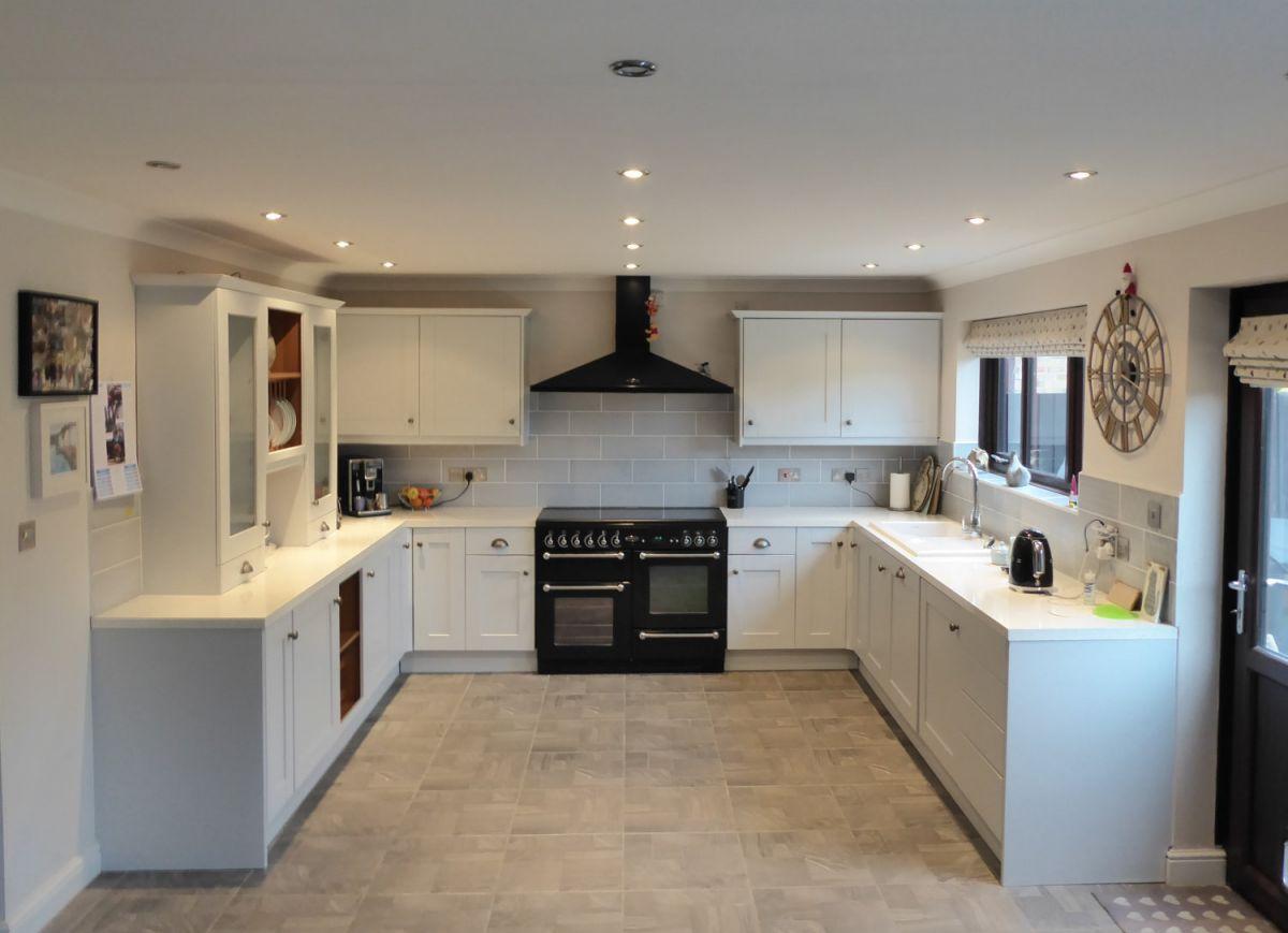 Painted Kitchen in Mildenhall Suffolk