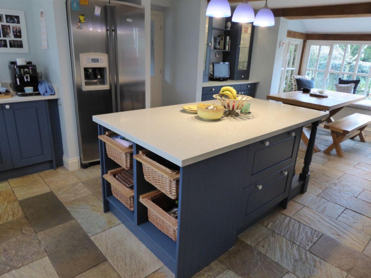Painted Kitchen, Lidgate, Newmarket, Suffolk
