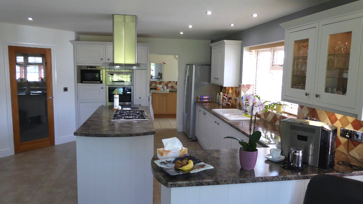 Lower Raydon Painted Kitchen