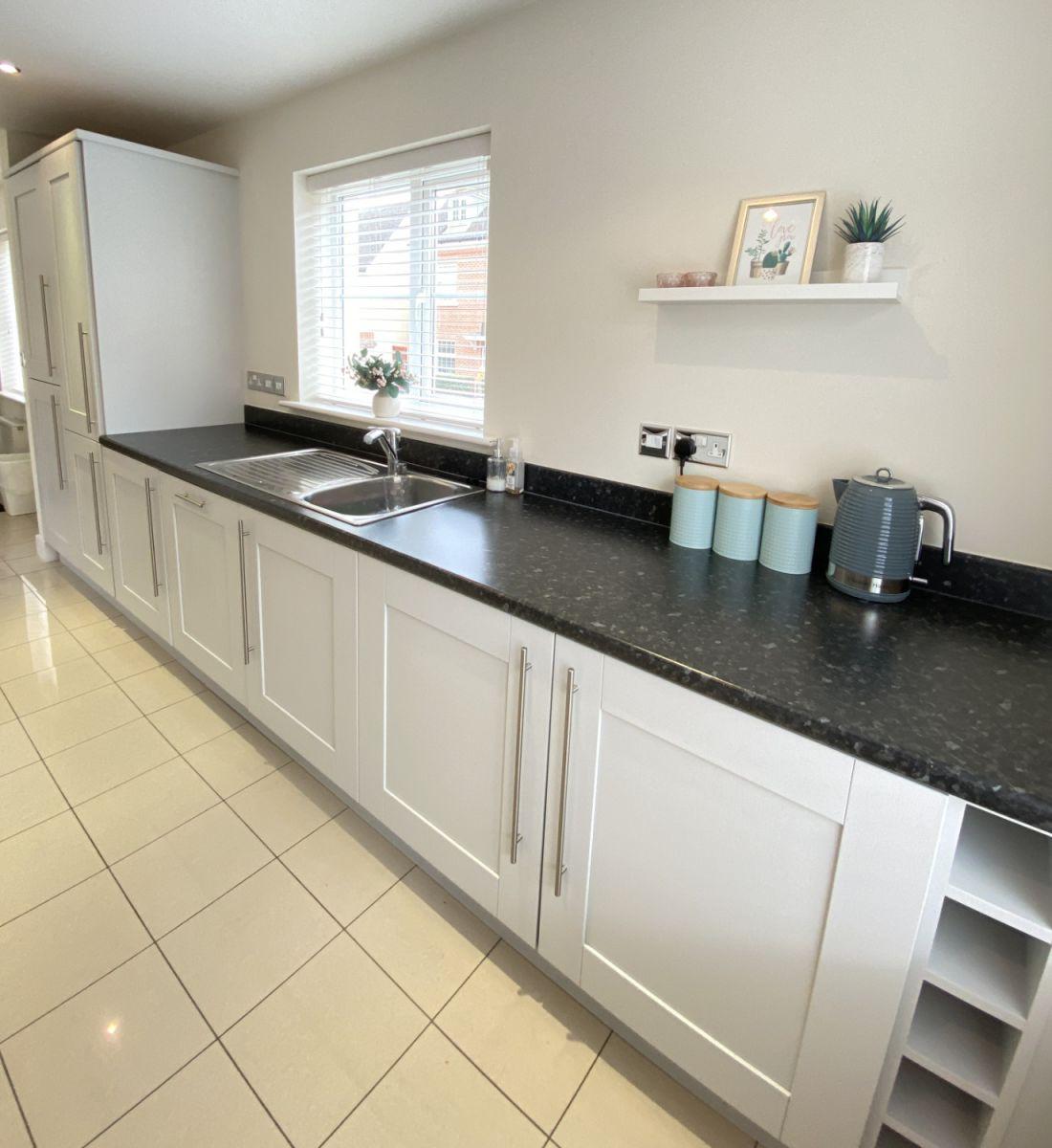 Painted Kitchen inSible Hedingham