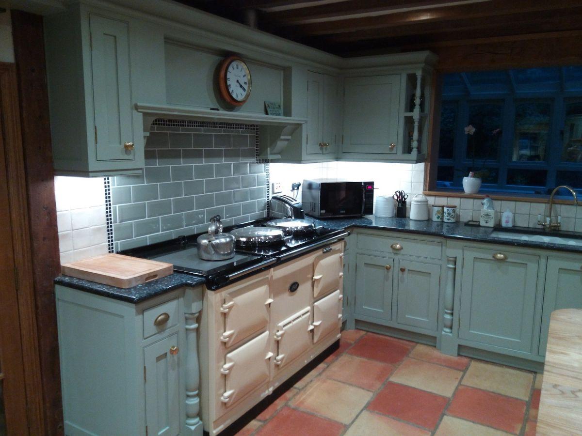 Painted Kitchen in Maplestead