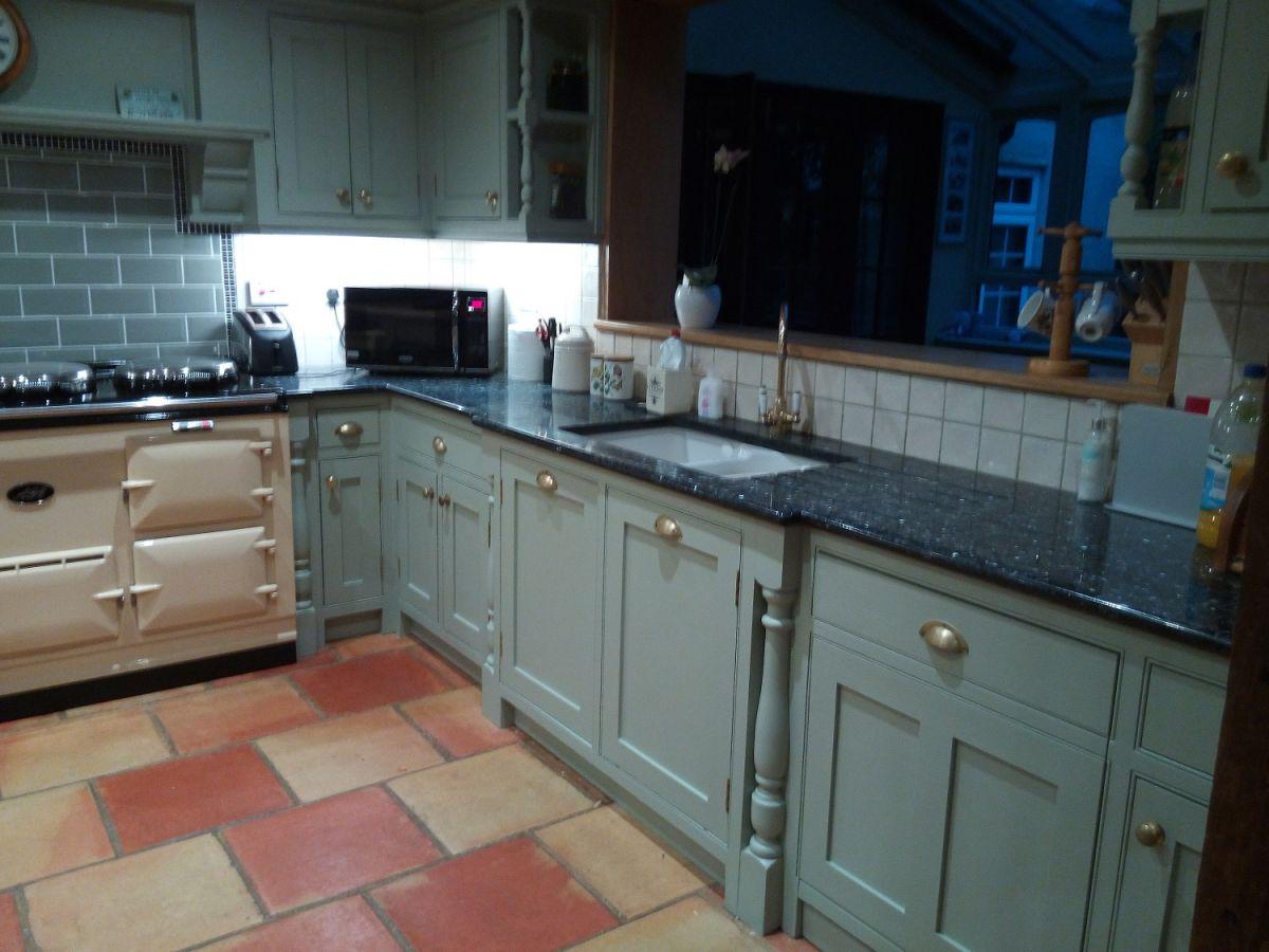 Painted Kitchen in Maplestead