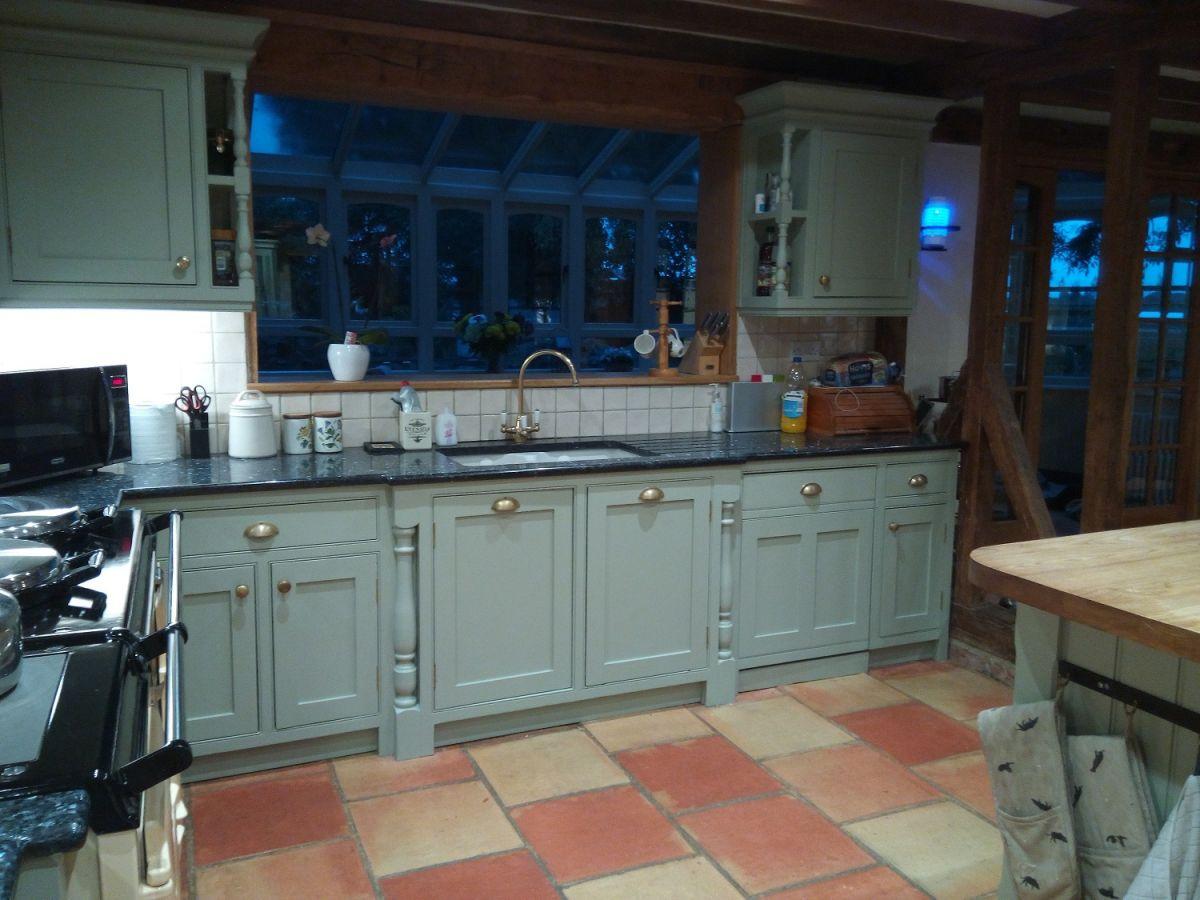 Painted Kitchen in Maplestead
