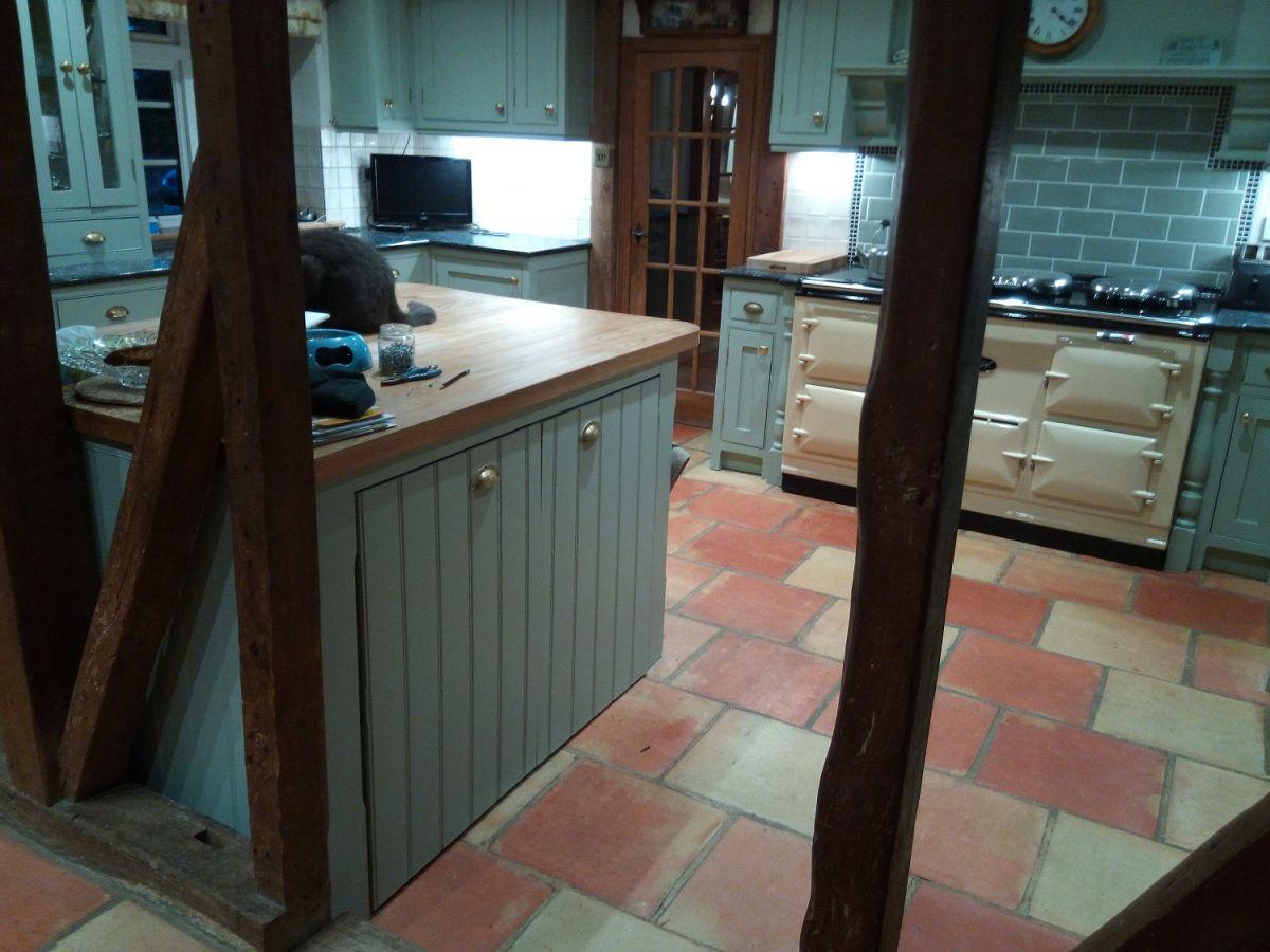 Painted Kitchen in Maplestead