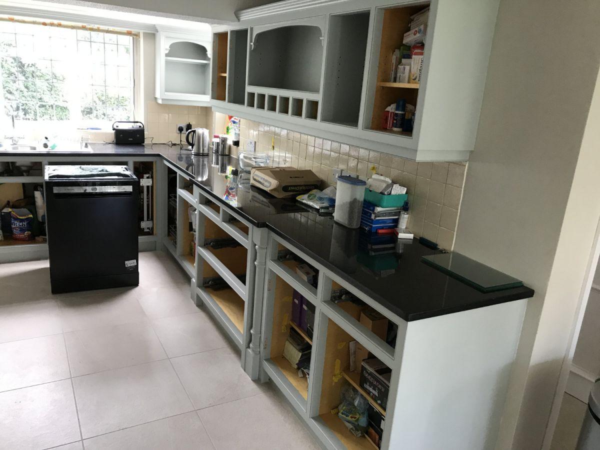 Painted Kitchen in Hempstead Saffron Walden