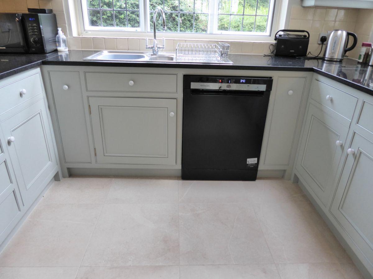Painted Kitchen in Hempstead Saffron Walden