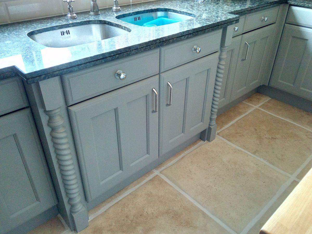 Painted Kitchen East Bergholt