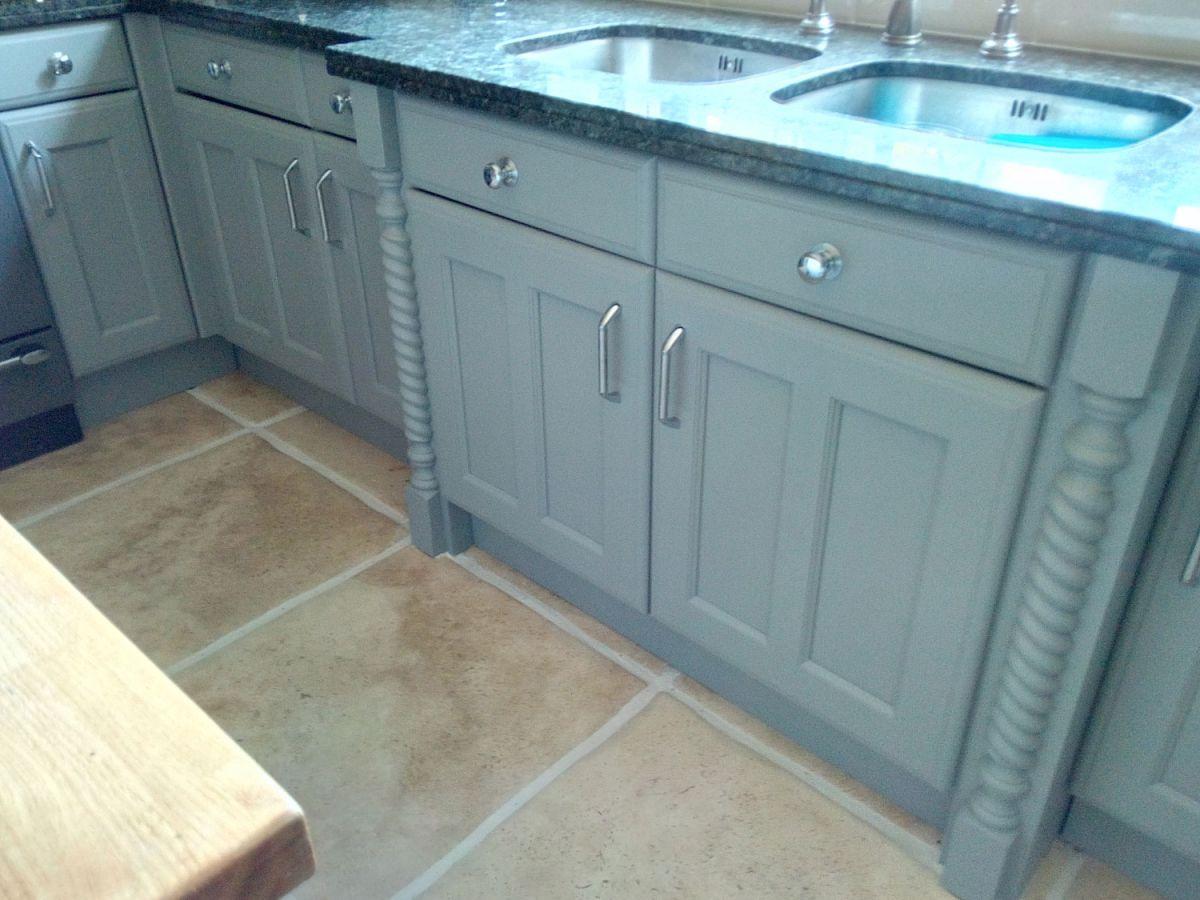 Painted Kitchen East Bergholt
