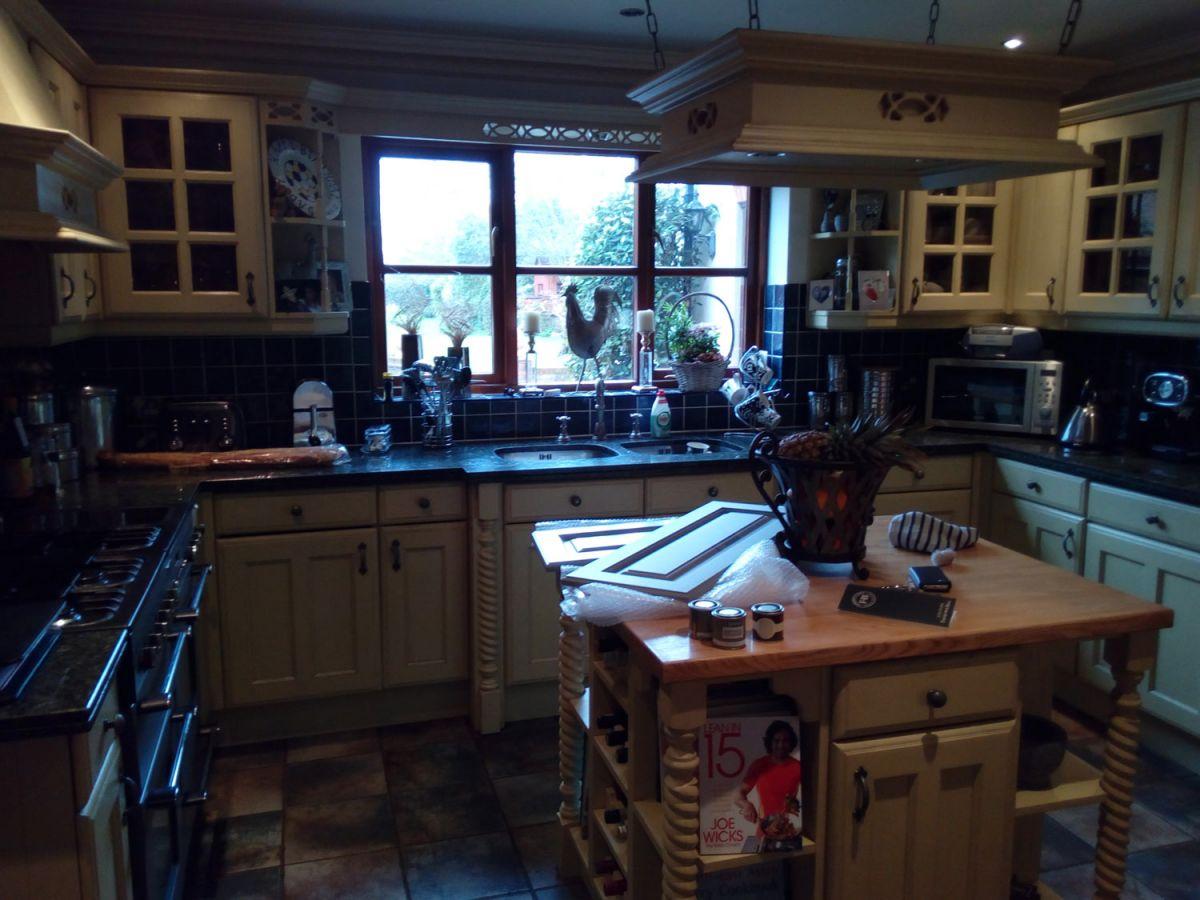 Painted Kitchen East Bergholt