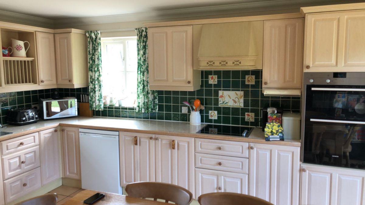 Painted Kitchen in Needham Market