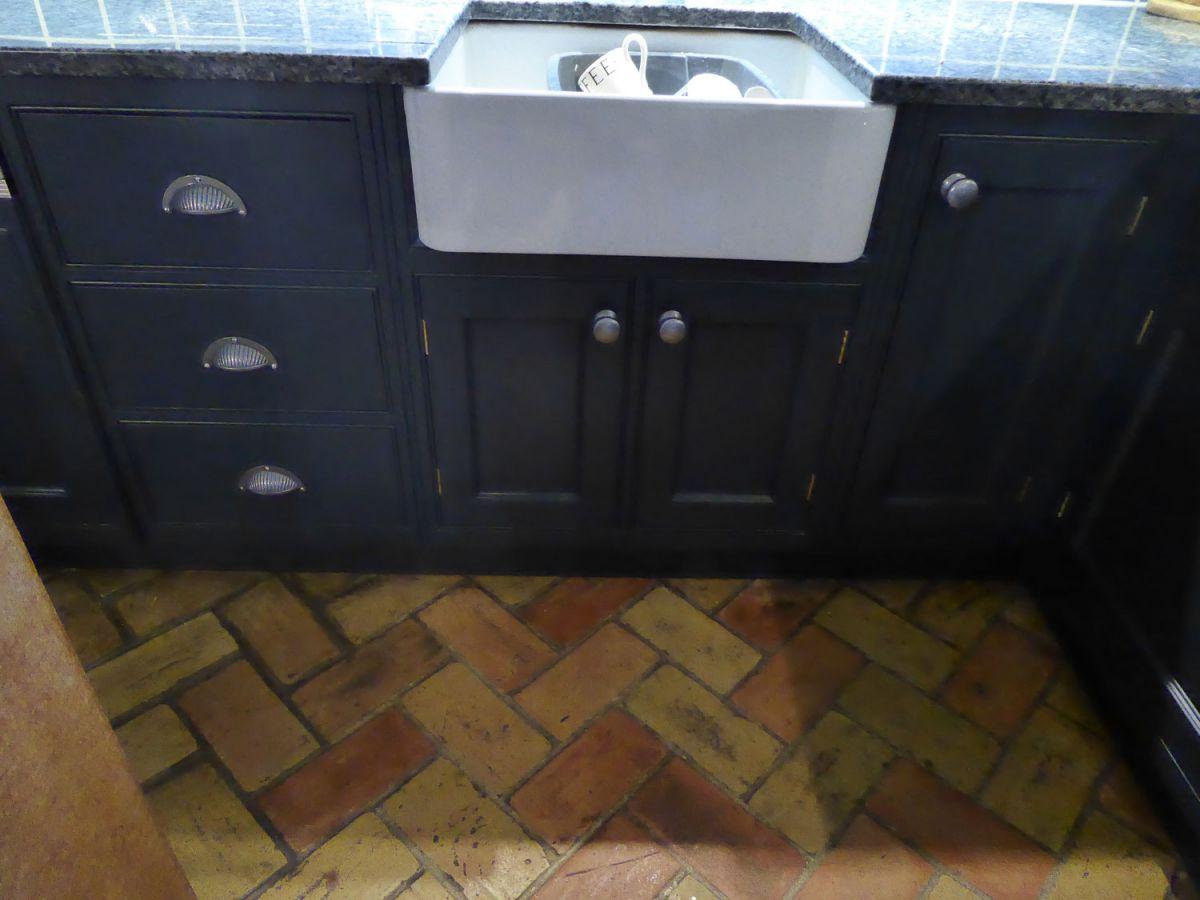 Painted Kitchen Priory Green