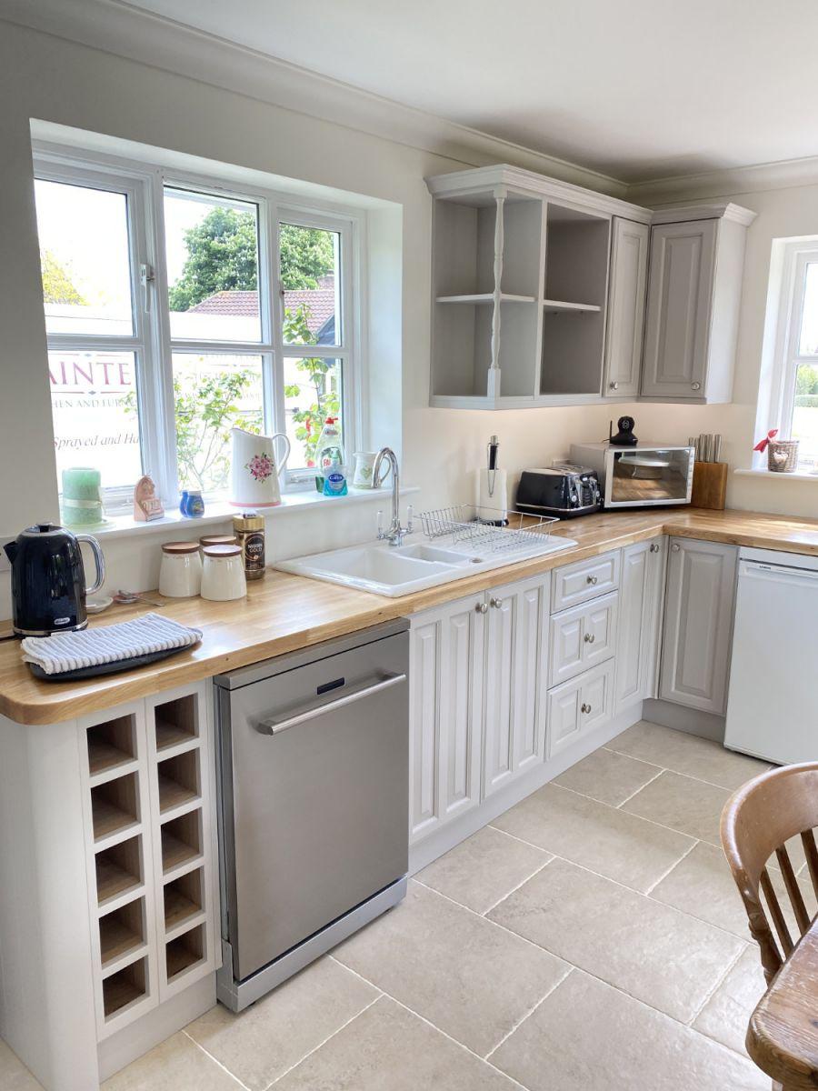 Painted Kitchen in Needham Market