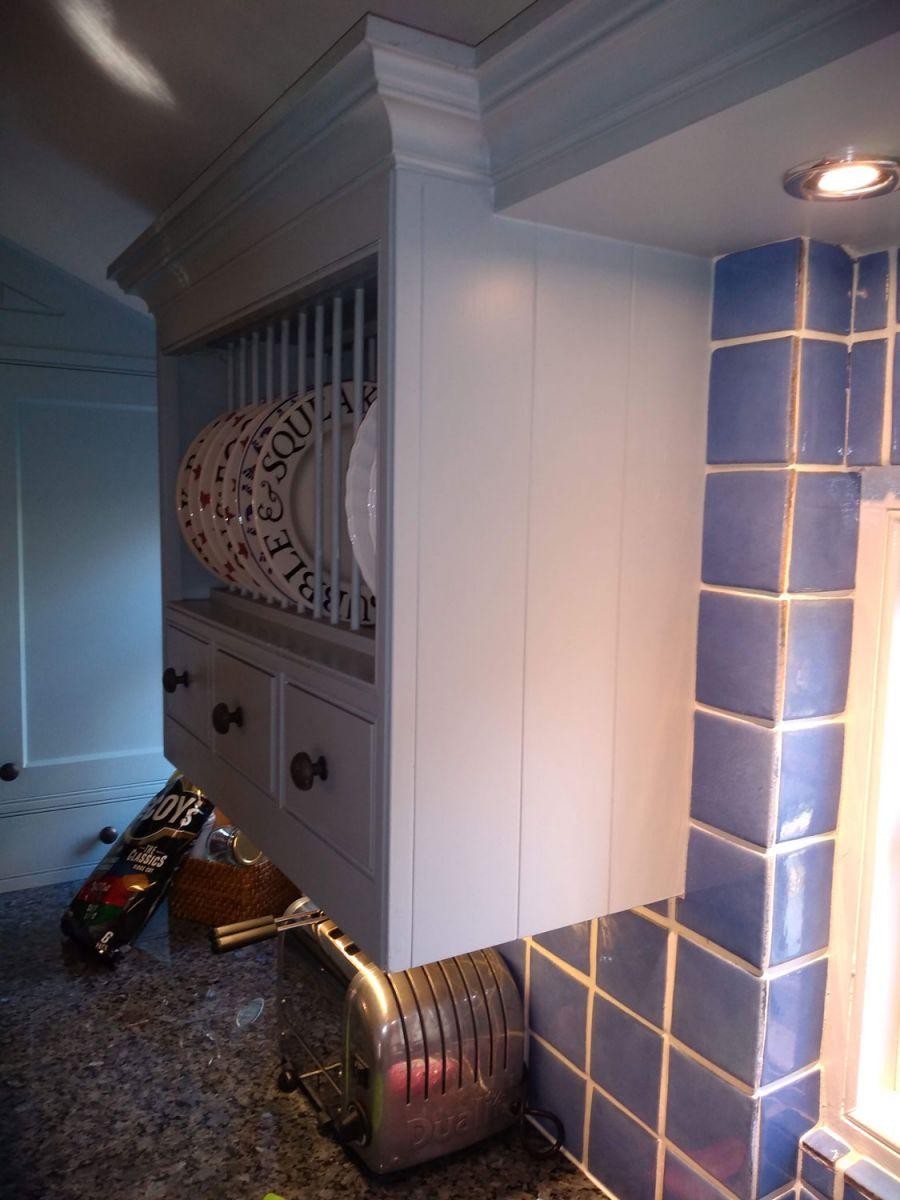 Painted Kitchen Priory Green