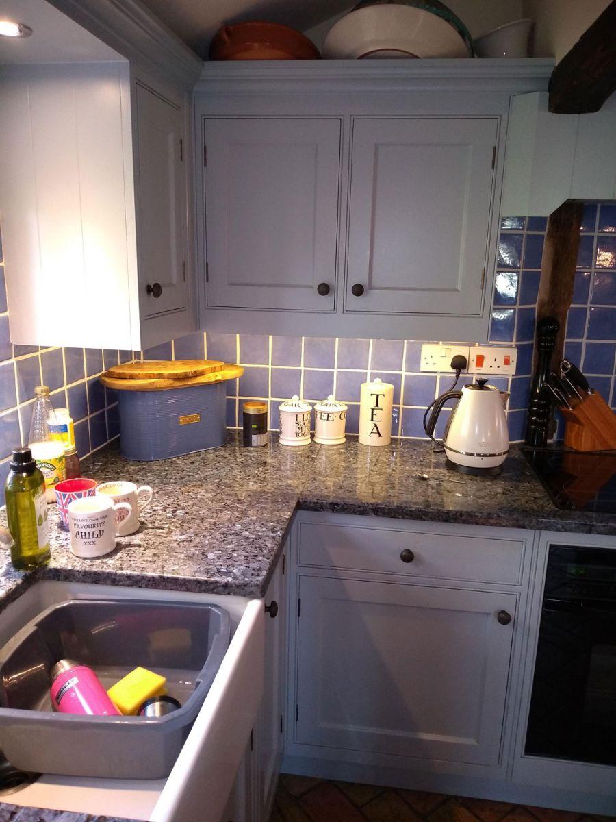 Painted Kitchen Priory Green