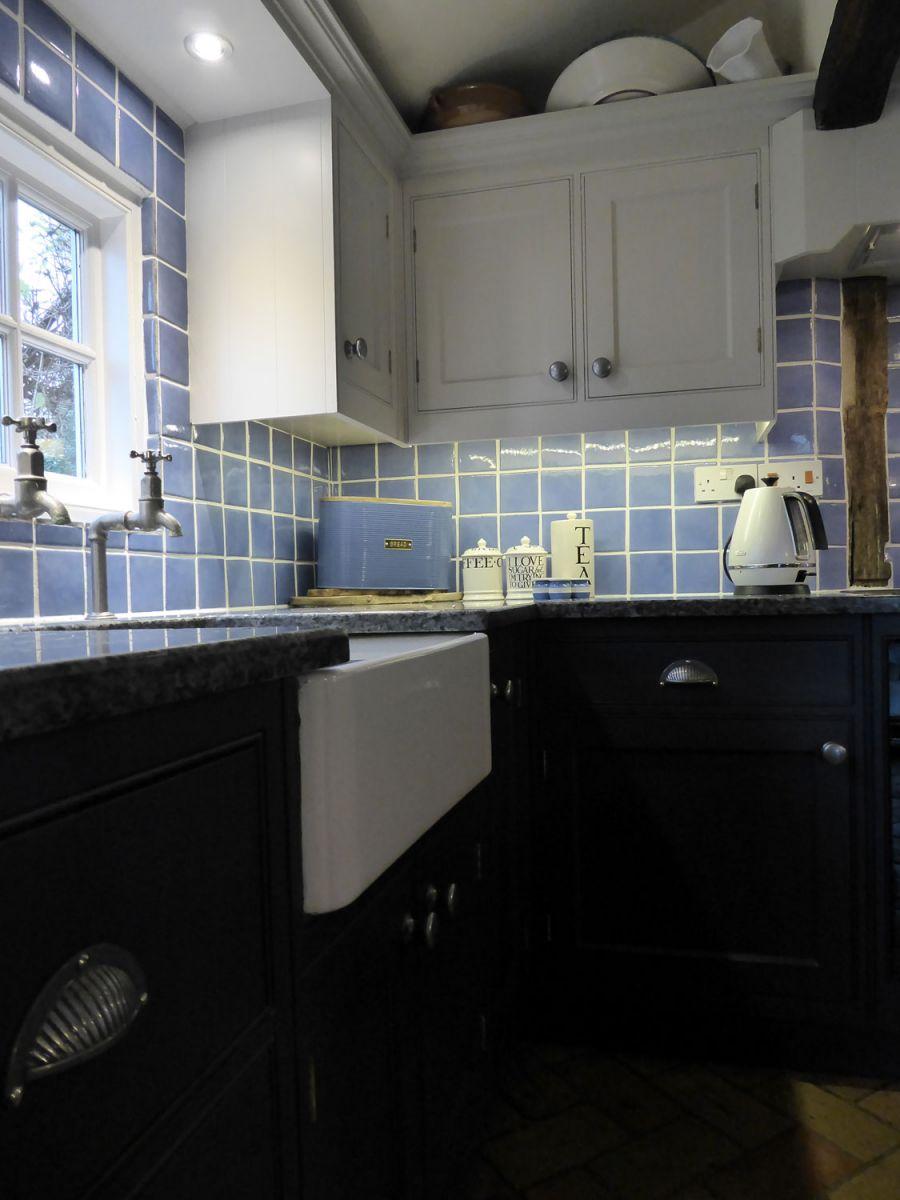 Painted Kitchen Priory Green