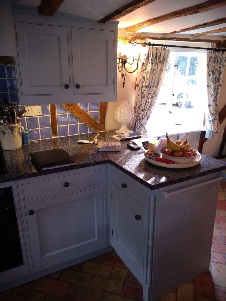 Painted Kitchen Priory Green