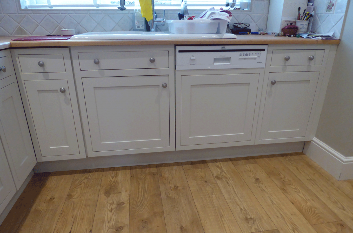 Painted Kitchen West Bergholt
