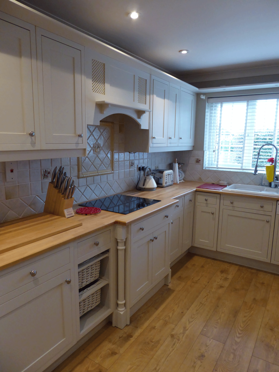 Painted Kitchen West Bergholt